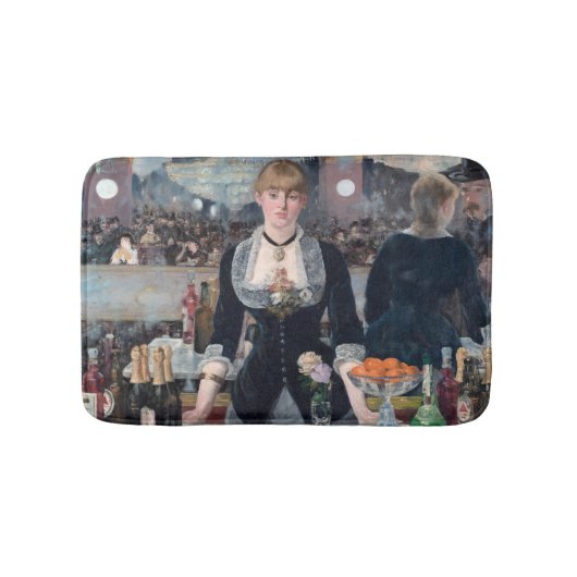 Edouard Manet - Eine Bar in den Folies-Bergere Badematte (Vorderseite)