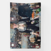 Edouard Manet - Eine Bar in den Folies-Bergere Banner (Vertikal)