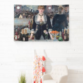 Edouard Manet - Eine Bar in den Folies-Bergere Banner (InSitu)