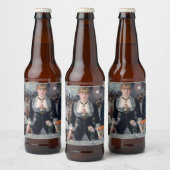 Edouard Manet - Eine Bar in den Folies-Bergere Bierflaschenetikett (Flaschen)