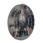 Edouard Manet - Eine Bar in den Folies-Bergere Dartscheibe (Vorderseite Links)