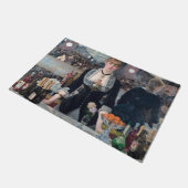 Edouard Manet - Eine Bar in den Folies-Bergere Fußmatte (Schrägansicht)