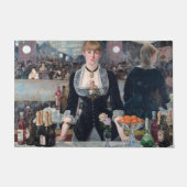 Edouard Manet - Eine Bar in den Folies-Bergere Fußmatte (Vorderseite)