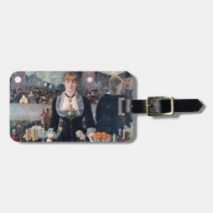 Edouard Manet - Eine Bar in den Folies-Bergere Gepäckanhänger
