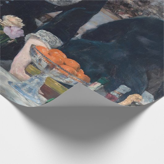 Edouard Manet - Eine Bar in den Folies-Bergere Geschenkpapier (Ecke)