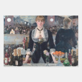 Edouard Manet - Eine Bar in den Folies-Bergere Geschenkpapier Set (Vorderseite 2)