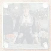 Edouard Manet - Eine Bar in den Folies-Bergere Glasuntersetzer (Rückseite)