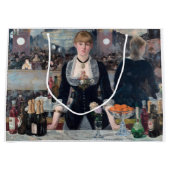 Edouard Manet - Eine Bar in den Folies-Bergere Große Geschenktüte (Vorderseite)