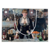 Edouard Manet - Eine Bar in den Folies-Bergere Große Geschenktüte (Rückseite)
