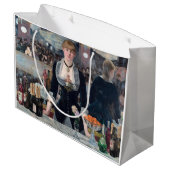 Edouard Manet - Eine Bar in den Folies-Bergere Große Geschenktüte (Rückseite Schrägansicht)