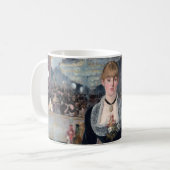 Edouard Manet - Eine Bar in den Folies-Bergere Kaffeetasse (Vorderseite Links)