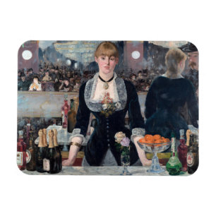 Edouard Manet - Eine Bar in den Folies-Bergere Magnet