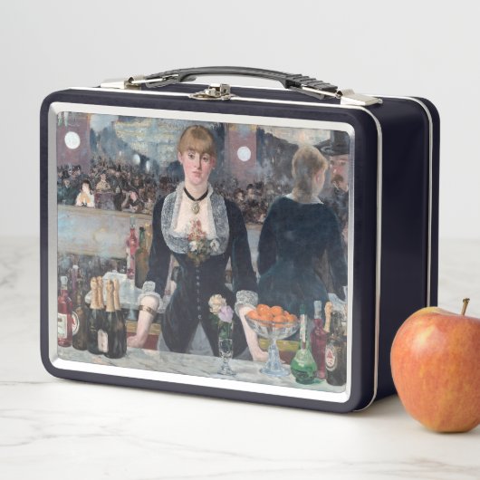 Edouard Manet - Eine Bar in den Folies-Bergere Metall Brotdose (Beispiel)