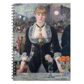 Edouard Manet - Eine Bar in den Folies-Bergere Notizblock (Vorderseite)