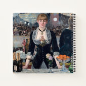 Edouard Manet - Eine Bar in den Folies-Bergere Notizblock (Rückseite)