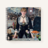 Edouard Manet - Eine Bar in den Folies-Bergere Notizblock (Vorderseite)