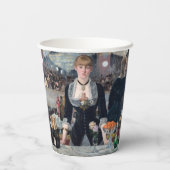 Edouard Manet - Eine Bar in den Folies-Bergere Pappbecher (Rückseite)
