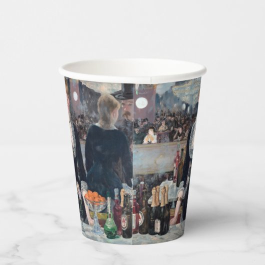 Edouard Manet - Eine Bar in den Folies-Bergere Pappbecher (Rechts)