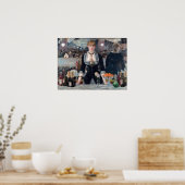 Edouard Manet - Eine Bar in den Folies-Bergere Poster (Küche)