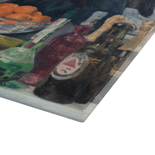 Edouard Manet - Eine Bar in den Folies-Bergere Schneidebrett (Ecke)