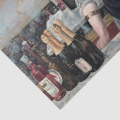 Edouard Manet - Eine Bar in den Folies-Bergere Seidenpapier (Detail)