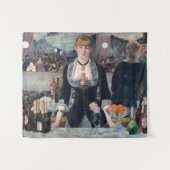 Edouard Manet - Eine Bar in den Folies-Bergere Wandteppich (Vorderseite (Horizontal))