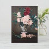 Edouard Manet - Erdweide auf kleinem Boden Dankeskarte (Stehend Vorderseite)