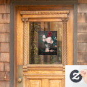 Edouard Manet - Erdweide auf kleinem Boden Fensteraufkleber (Haustür)