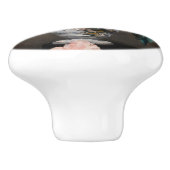 Edouard Manet - Erdweide auf kleinem Boden Keramikknauf (Seitenansicht)