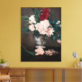 Edouard Manet - Erdweide auf kleinem Boden Leinwanddruck (Insitu (Wohnzimmer))