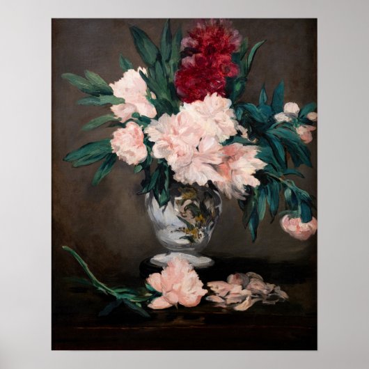 Edouard Manet - Erdweide auf kleinem Boden Poster (Vorne)