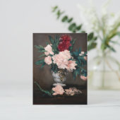 Edouard Manet - Erdweide auf kleinem Boden Postkarte (Stehend Vorderseite)