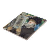 Edouard Manet - Frau lesend Fliese (Seite)