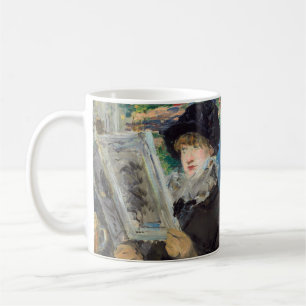 Edouard Manet - Frau lesend Kaffeetasse
