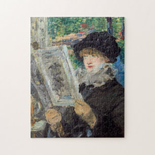 Edouard Manet - Frau lesend Puzzle