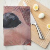 Edouard Manet - Frau mit Katze Geschirrtuch (Viertel Falte)