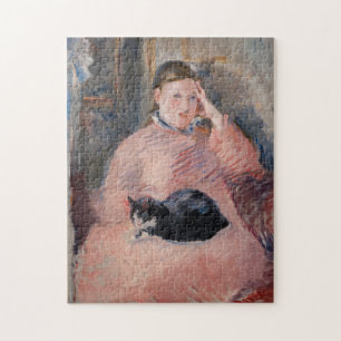 Edouard Manet - Frau mit Katze Puzzle