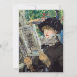 Edouard Manet - Frauen beim Lesen Dankeskarte