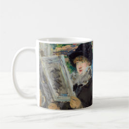 Edouard Manet - Frauen beim Lesen Kaffeetasse