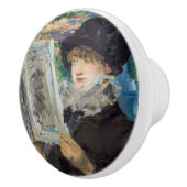 Edouard Manet - Frauen beim Lesen Keramikknauf (Rechts)