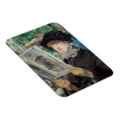 Edouard Manet - Frauen beim Lesen Magnet (Rechte Seite)
