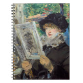 Edouard Manet - Frauen beim Lesen Notizblock (Vorderseite)