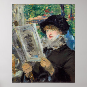 Edouard Manet - Frauen beim Lesen Poster