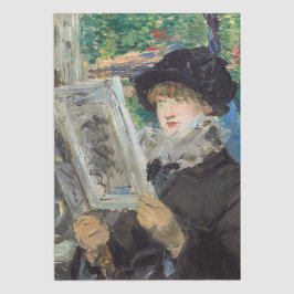 Edouard Manet - Frauen beim Lesen Seidenpapier