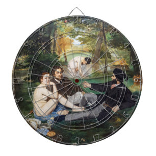 Edouard Manet - Frühstück im Freien Dartscheibe