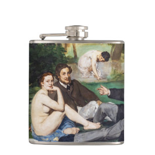 Edouard Manet - Frühstück im Freien Flachmann