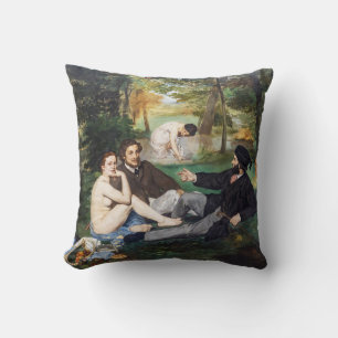 Edouard Manet - Frühstück im Freien Kissen