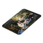 Edouard Manet - Frühstück im Freien Magnet (Linke Seite)