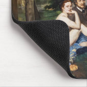 Edouard Manet - Frühstück im Freien Mousepad (Ecke)
