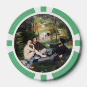 Edouard Manet - Frühstück im Freien Pokerchips (Vorderseite)